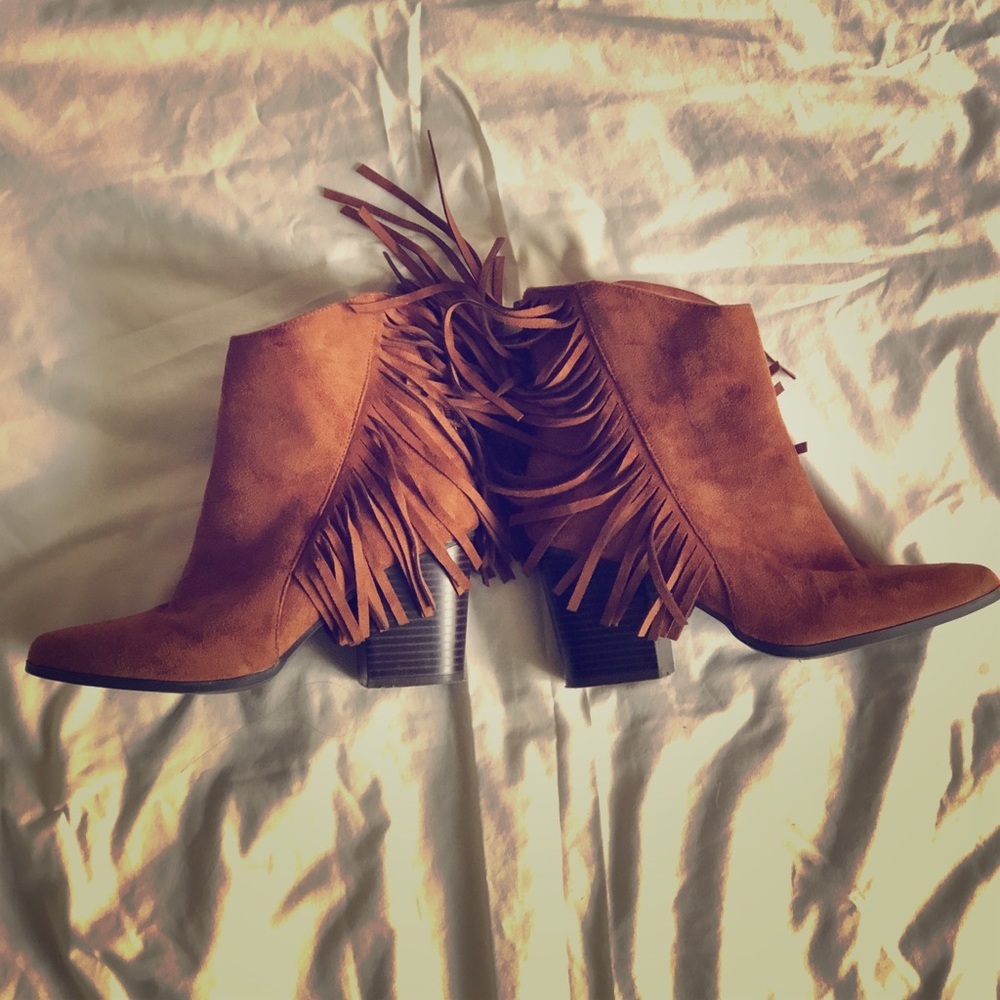 Fringe Booties